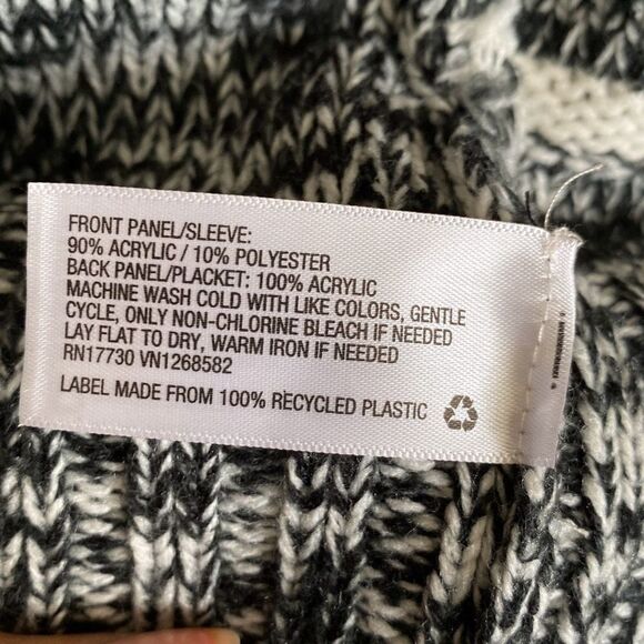 Mossimo open cardigan with tribal pattern size M - Picture 11 of 12